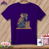 MyDesigns Physical Item S / Team Purple Elephant Emperor Stitcher ~ Relaxed Fit Tee