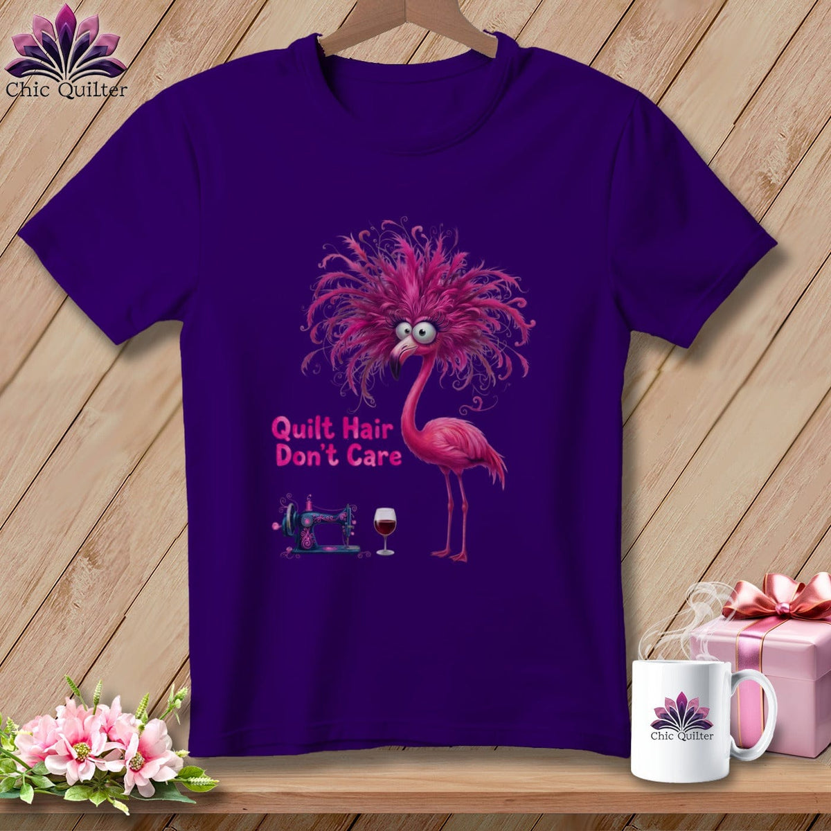 MyDesigns Physical Item S / Team Purple Featherina Stitché ~ Relaxed Fit Tee
