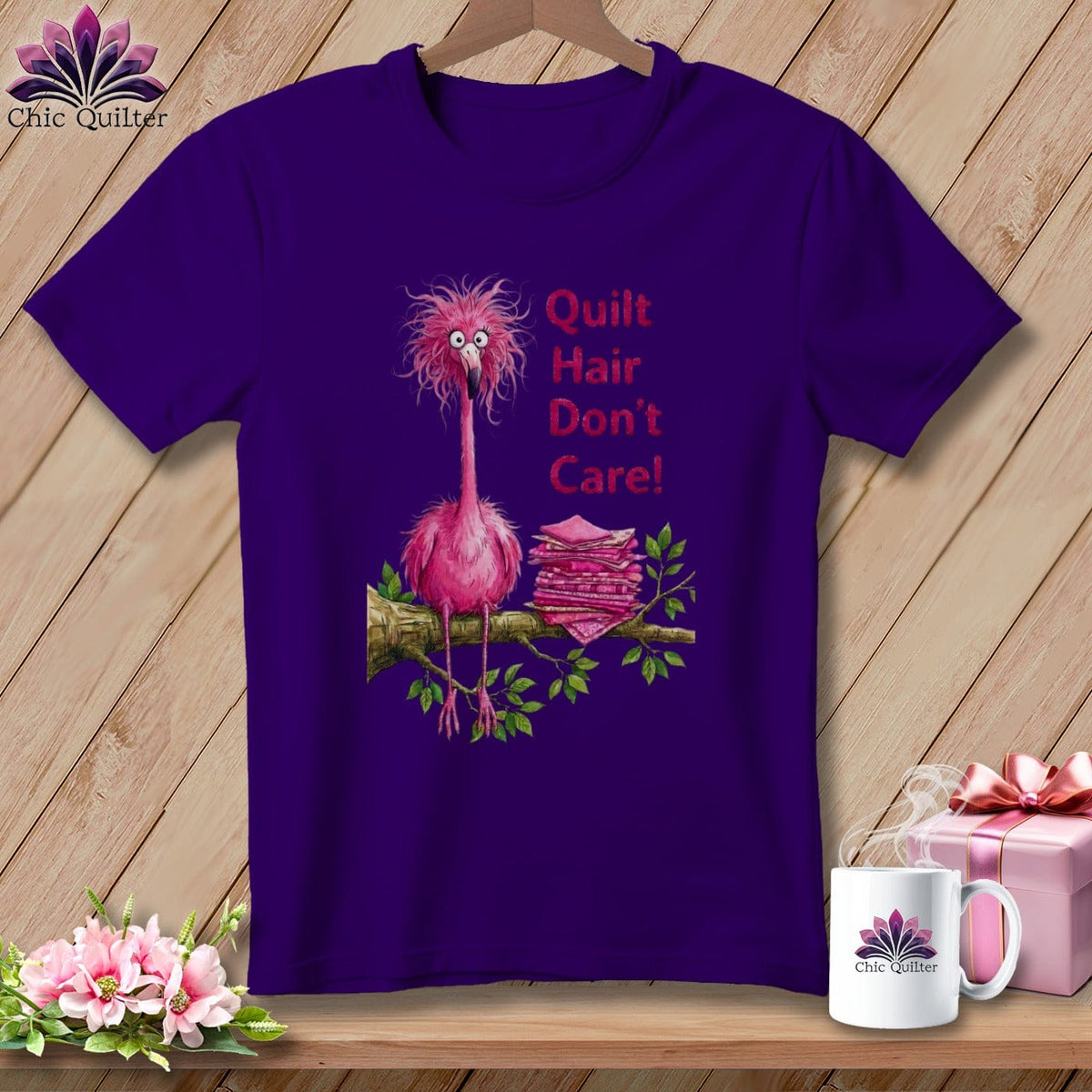 MyDesigns Physical Item S / Team Purple Flamingle Fawcett ~ Relaxed Fit Tee