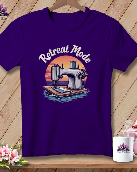 MyDesigns Physical Item S / Team Purple Floating Retreat ~ Relaxed Fit Tee