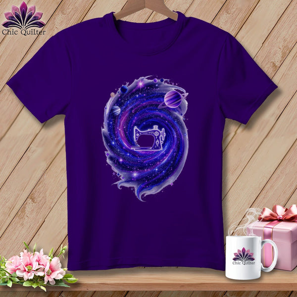MyDesigns Physical Item S / Team Purple Galaxy Stitcher ~ Relaxed Fit Tee