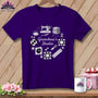 MyDesigns Physical Item S / Team Purple Grandma’s Studio ~ Relaxed Fit Tee