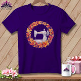 MyDesigns Physical Item S / Team Purple Harvest Quilter Whirl ~ Relaxed Fit Tee