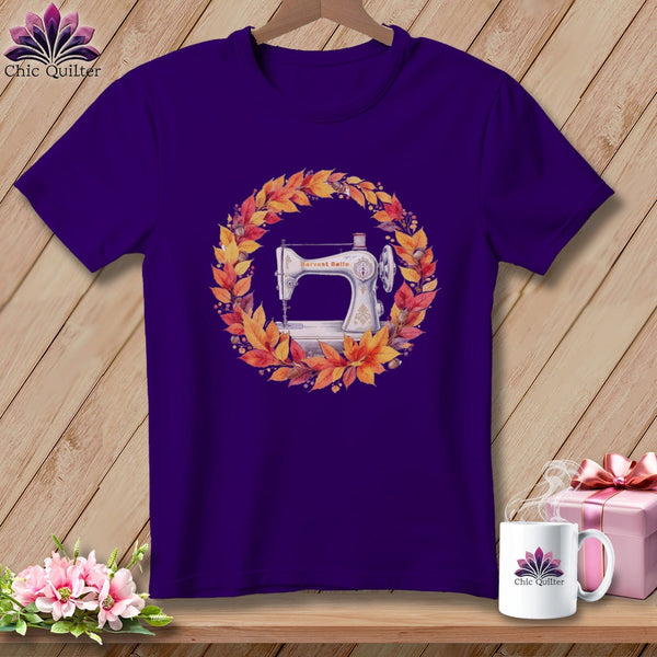 MyDesigns Physical Item S / Team Purple Harvest Quilter Whirl ~ Relaxed Fit Tee