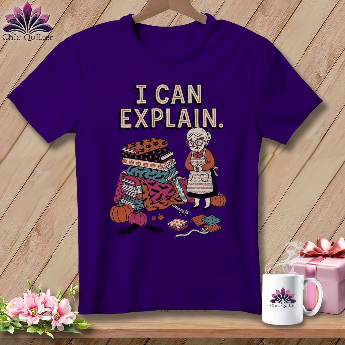 MyDesigns Physical Item S / Team Purple I CAN EXPLAIN. ~ Relaxed Fit Tee