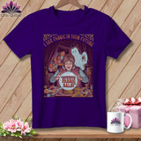 MyDesigns Physical Item S / Team Purple I See Fabric In Your Future ~ Relaxed Fit Tee