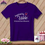 MyDesigns Physical Item S / Team Purple Inspired by Wine ~ Relaxed Fit Tee