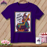 MyDesigns Physical Item S / Team Purple Just Mixing Things Up ~ Relaxed Fit Tee