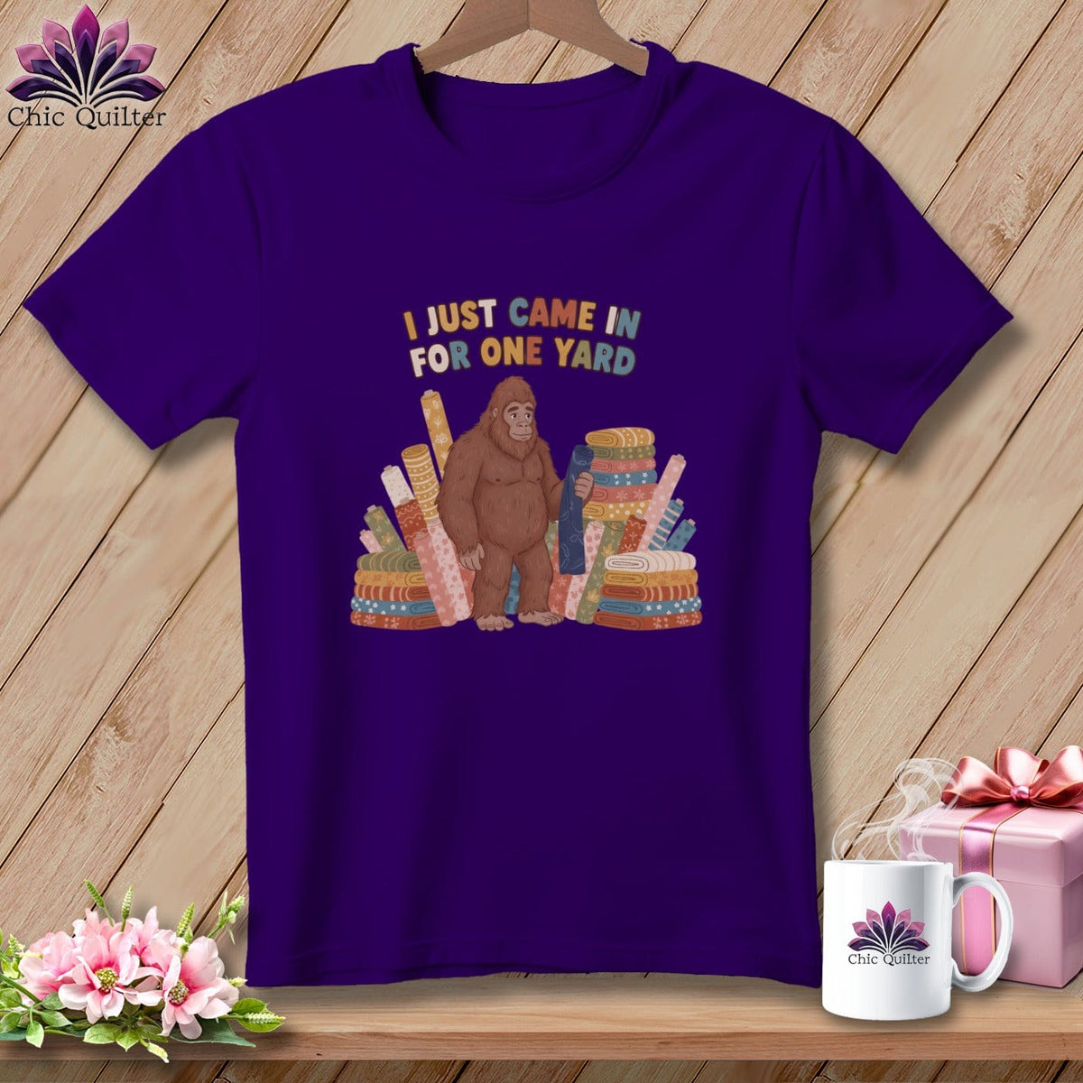 MyDesigns Physical Item S / Team Purple Just One Yard ~ Relaxed Fit Tee