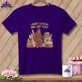 MyDesigns Physical Item S / Team Purple Just One Yard ~ Relaxed Fit Tee