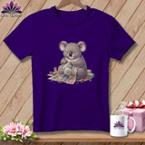MyDesigns Physical Item S / Team Purple Koala Dreams ~ Relaxed Fit Tee
