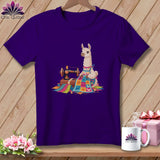 MyDesigns Physical Item S / Team Purple LaMama is Stitching - Back Off! ~ Relaxed Fit Tee
