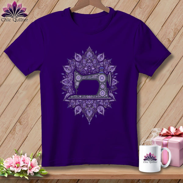 MyDesigns Physical Item S / Team Purple Mandala Maker ~ Relaxed Fit Tee
