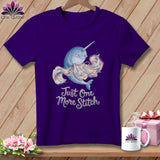 MyDesigns Physical Item S / Team Purple Narwhal Stitching ~ Relaxed Fit Tee
