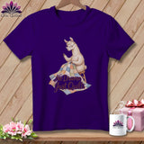 MyDesigns Physical Item S / Team Purple No Drama Llama ~ Relaxed Fit Tee