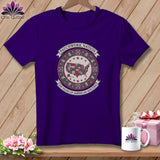 MyDesigns Physical Item S / Team Purple Patchwork Nation 250 Years of American Quilting ~ Relaxed Fit Tee