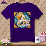 MyDesigns Physical Item S / Team Purple Puppy Companion ~ Relaxed Fit Tee