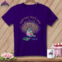 MyDesigns Physical Item S / Team Purple Quilt Hair Don’t Care ~ Snipsy Wren ~ Relaxed Fit Tee