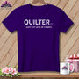 MyDesigns Physical Item S / Team Purple Quilter(ish) ~ I Just Buy Lots of Fabric! ~ Relaxed Fit Tee