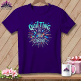 MyDesigns Physical Item S / Team Purple Quiting Power ~ Relaxed Fit Tee