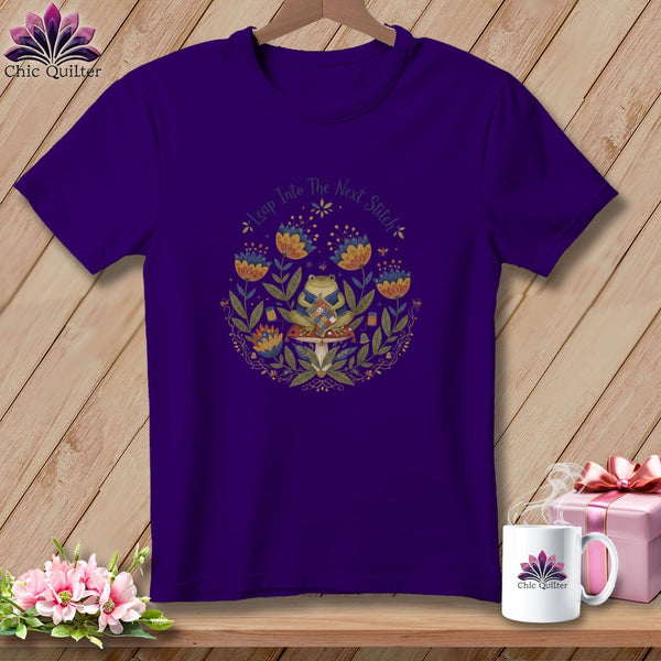 MyDesigns Physical Item S / Team Purple Ribbit Stitches ~ Relaxed Fit Tee
