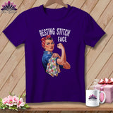 MyDesigns Physical Item S / Team Purple Rosie the Binder - Resting Stitch Face ~ Relaxed Fit Tee