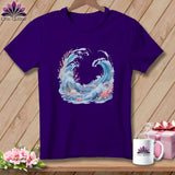 MyDesigns Physical Item S / Team Purple Seaside Sewing ~ Relaxed Fit Tee
