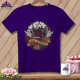 MyDesigns Physical Item S / Team Purple Sew Spooky ~ Gold Machine ~ Relaxed Fit Tee