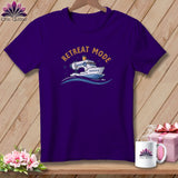 MyDesigns Physical Item S / Team Purple Sewing Ship Retreat Mode ~ Relaxed Fit Tee