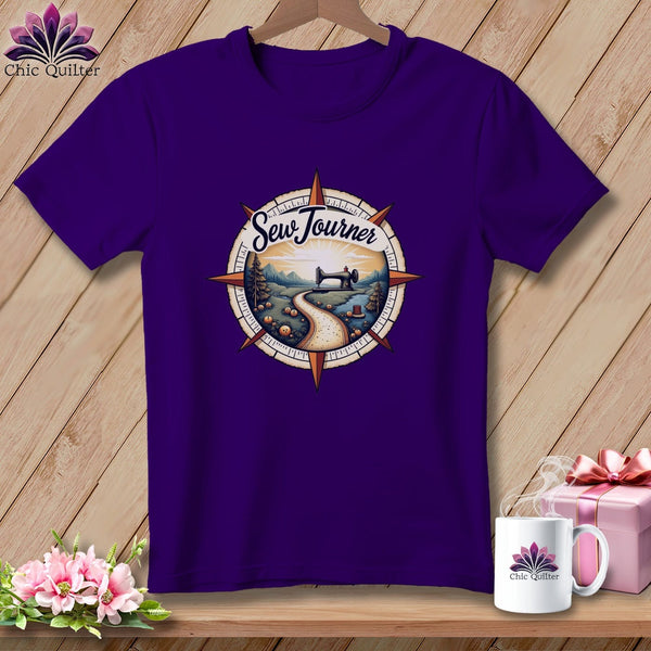 MyDesigns Physical Item S / Team Purple SewJourner ~ Relaxed Fit Tee