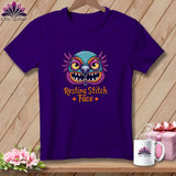 MyDesigns Physical Item S / Team Purple Snipzilla - Resting Stitch Face ~ Relaxed Fit Tee