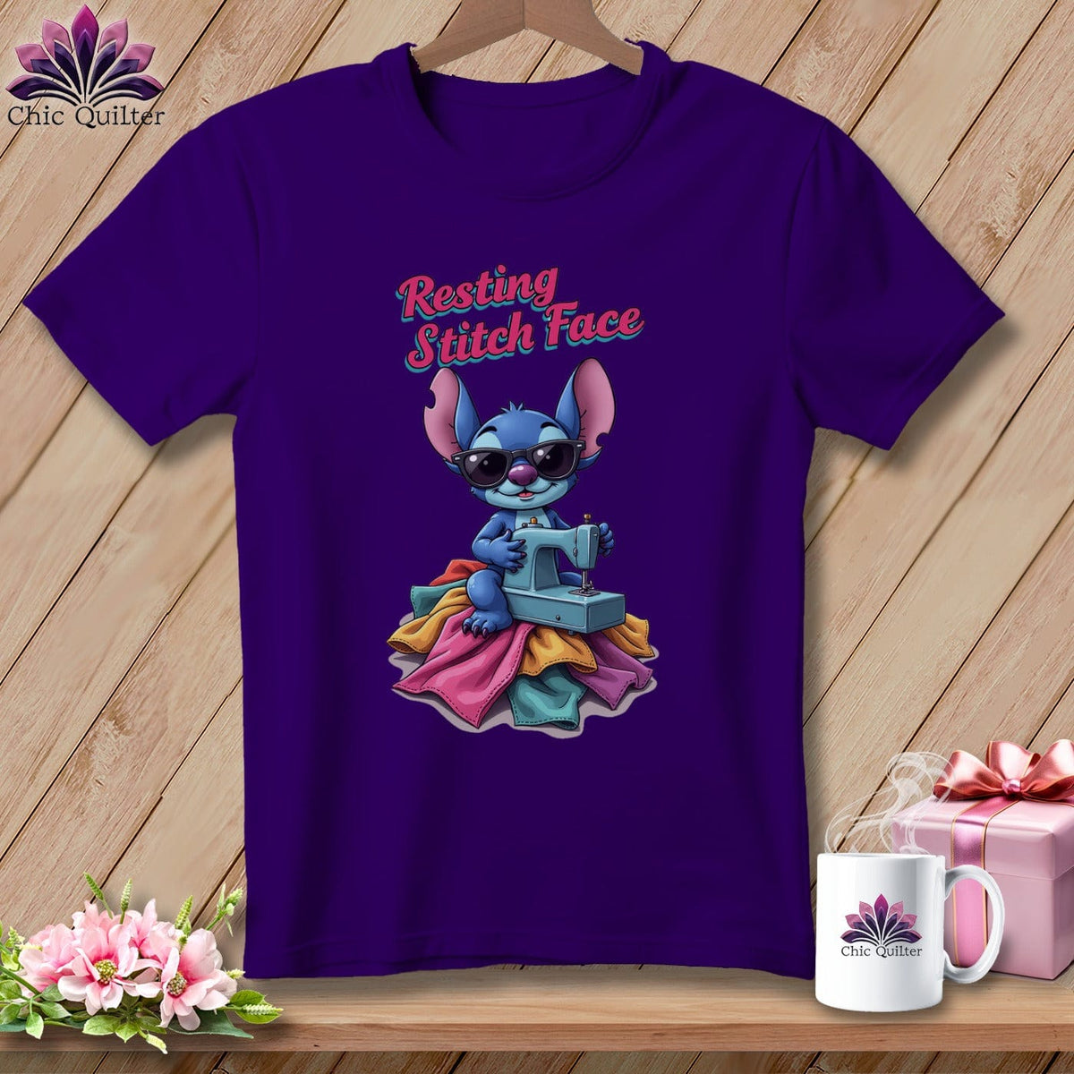 MyDesigns Physical Item S / Team Purple Snither Stitcher - Resting Stitch Face ~ Relaxed Fit Tee