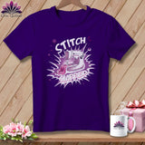 MyDesigns Physical Item S / Team Purple Stitch Slapped ~ Relaxed Fit Tee