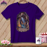 MyDesigns Physical Item S / Team Purple Stitchin' in Carlsbad Canyon National Park ~ Relaxed Fit Tee