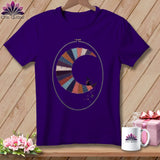 MyDesigns Physical Item S / Team Purple Stitching the Moon ~ Relaxed Fit Tee