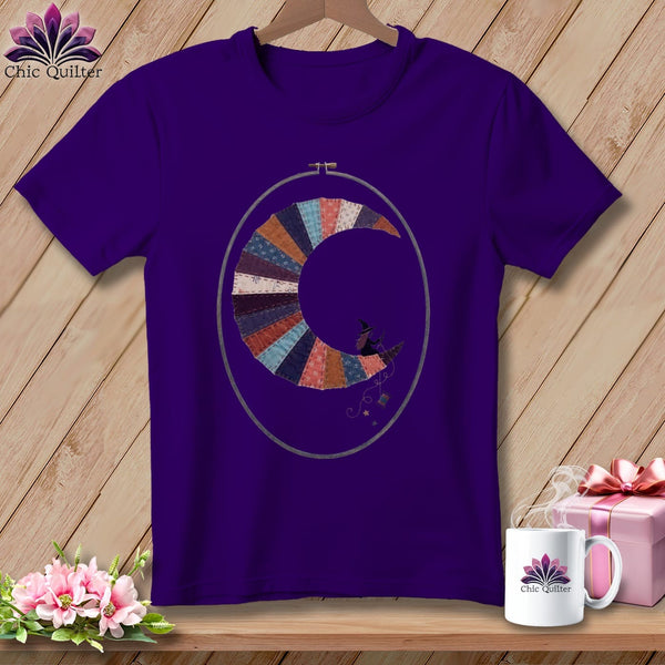 MyDesigns Physical Item S / Team Purple Stitching the Moon ~ Relaxed Fit Tee