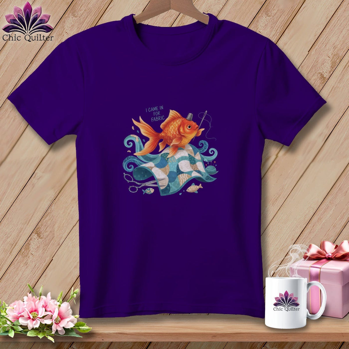 MyDesigns Physical Item S / Team Purple The Peaceful Piecer ~ Relaxed Fit Tee