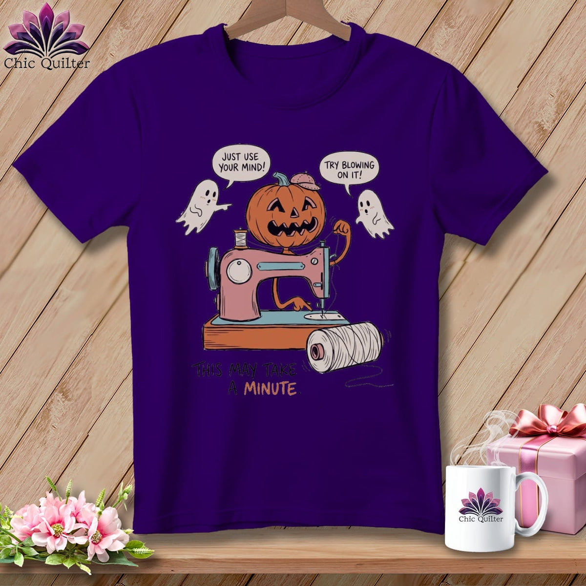 MyDesigns Physical Item S / Team Purple This May Take A Minute. ~ Relaxed Fit Tee