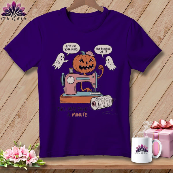 MyDesigns Physical Item S / Team Purple This May Take A Minute. ~ Relaxed Fit Tee