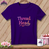 MyDesigns Physical Item S / Team Purple Thread Head ~ Relaxed Fit Tee