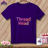 MyDesigns Physical Item S / Team Purple Thread Head Stitchwork ~ Relaxed Fit Tee