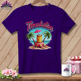 MyDesigns Physical Item S / Team Purple Tropical Threads ~ Relaxed Fit Tee