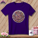 MyDesigns Physical Item S / Team Purple United By Thread For 250 Years American Quilters America 250 ~ Relaxed Fit Tee