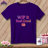 MyDesigns Physical Item S / Team Purple WIP It Real Good Project Emblem ~ Relaxed Fit Tee