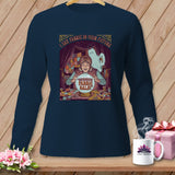 MyDesigns Physical Item S / True Navy I See Fabric In Your Future ~ Long Sleeve Tee