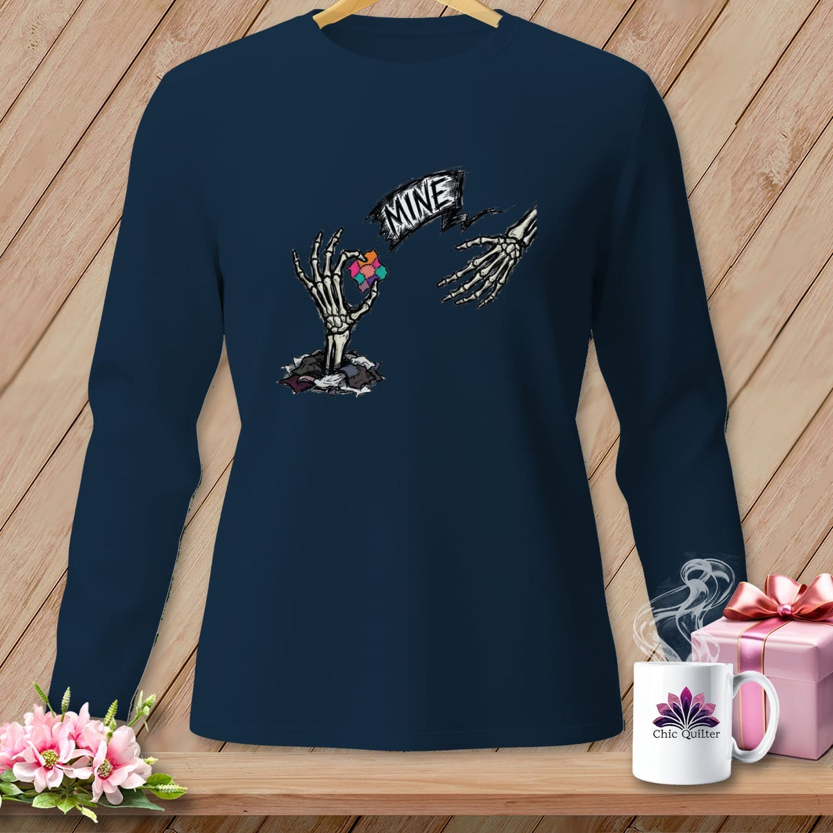 MyDesigns Physical Item S / True Navy Mine ~ Long Sleeve Tee