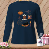MyDesigns Physical Item S / True Navy Tricks • Treats • Thread ~ Long Sleeve Tee