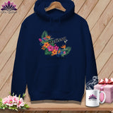 MyDesigns Physical Item S / True Navy Tropical Threads Quiltaholic ~ Premium Hoodie