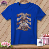 MyDesigns Physical Item S / True Royal 250 Years of American Quilting ~ Passing the Story Forward ~ Relaxed Fit Tee