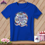 MyDesigns Physical Item S / True Royal 250 Years of Quilting History ~ Relaxed Fit Tee